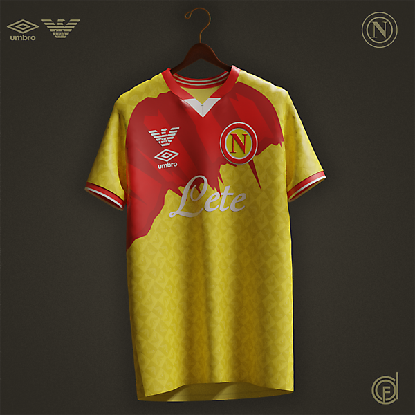 Napoli X Umbro X Armani 4th Kit