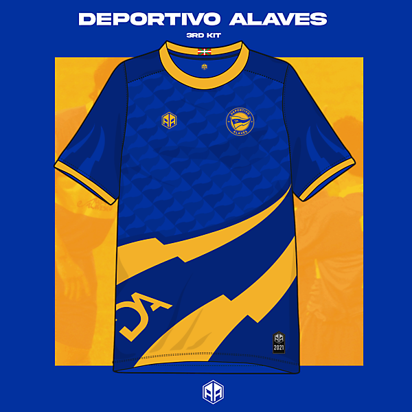 Deportivo Alaves 3rd kit concept