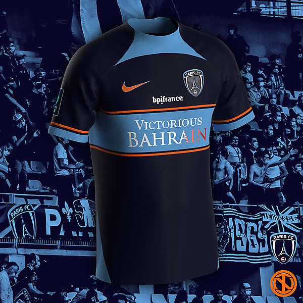 Paris FC | Home Kit Concept