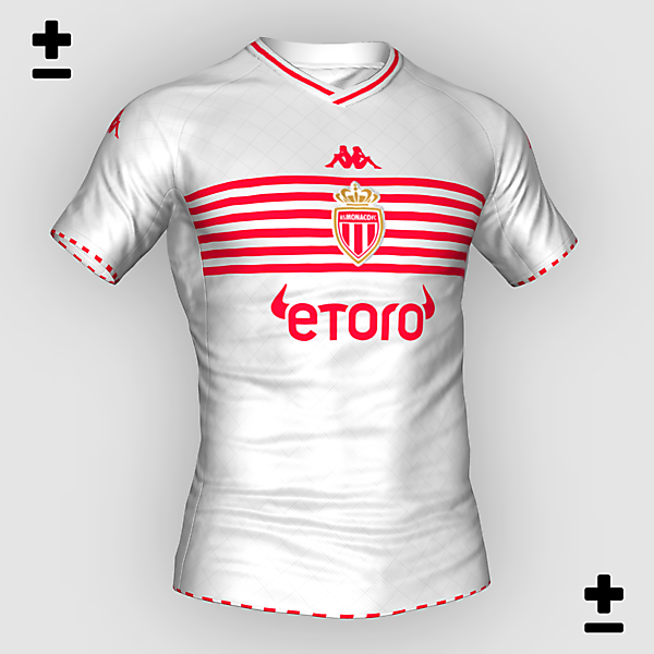 AS Monaco / Away Kit / Kappa / KOTW