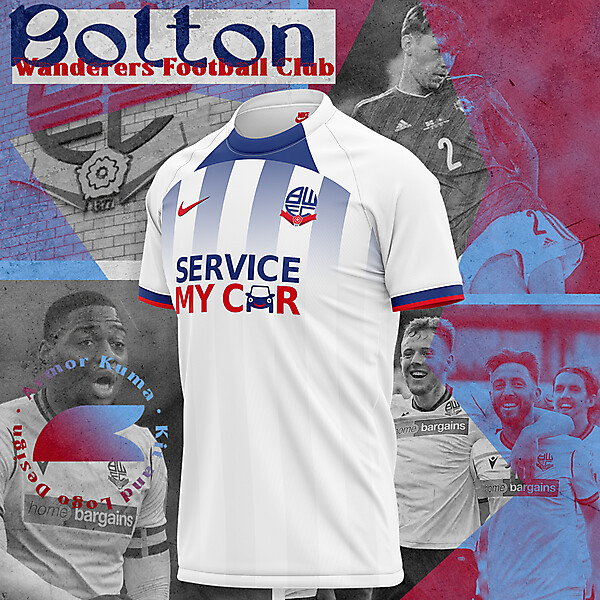 Bolton Wanderers FC Nike Home Kit