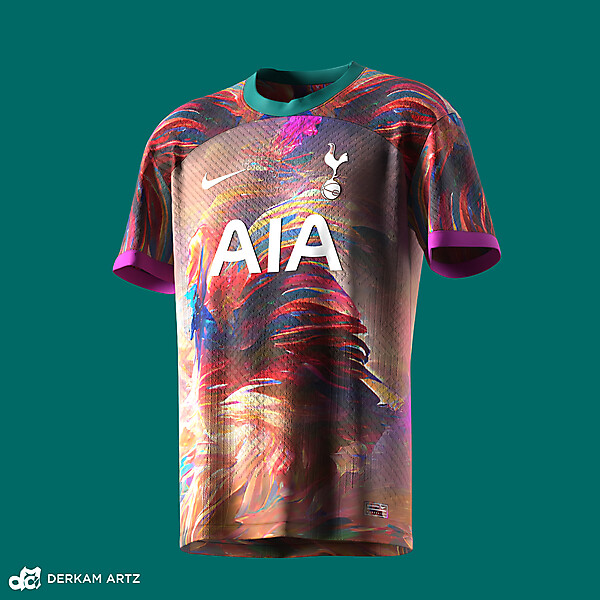 Tottenham Hotspur x Nike - Third Concept "Mystic Cockerel"