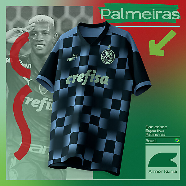 Palmeiras Puma Third Kit