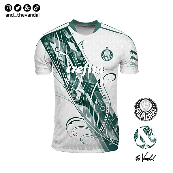 “Parakeet Feather” Palmeiras • Away Kit Concept 