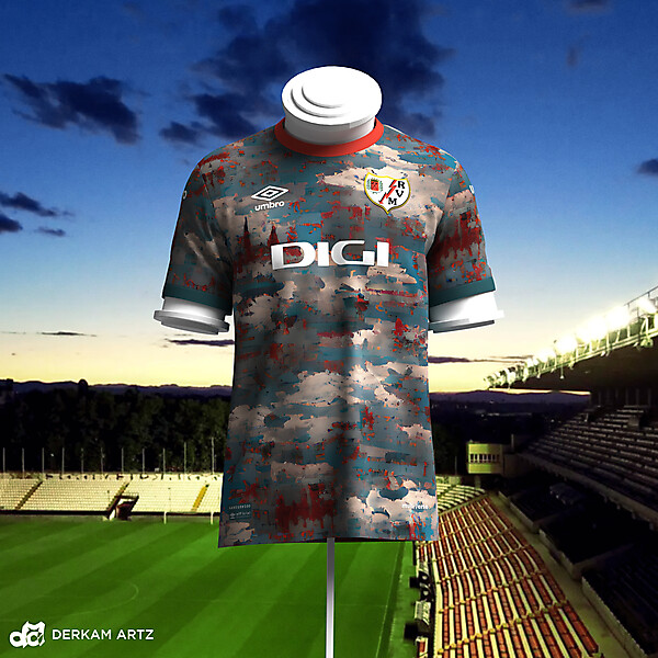 Rayo Vallecano x Umbro - Away Concept