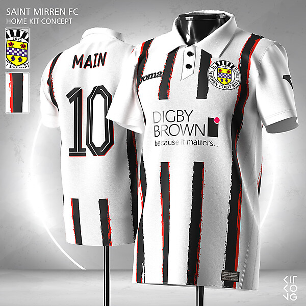 Saint Mirren | Home kit concept