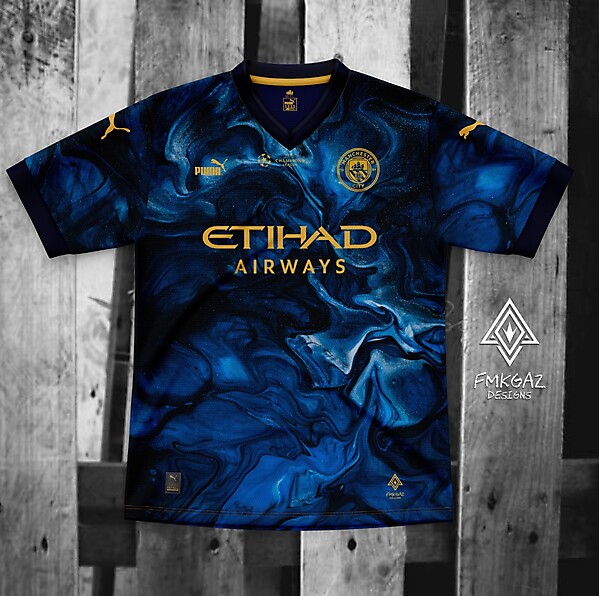 Manchester City European Kit
