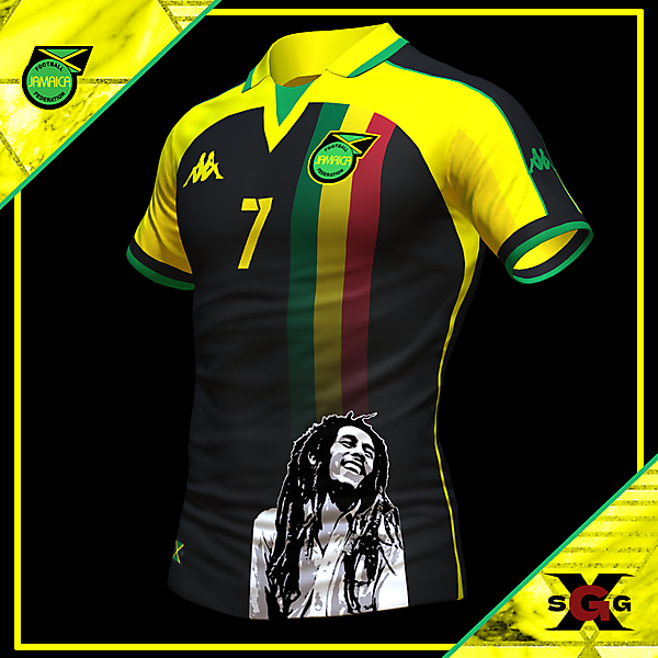 Jamaica NT Bob Marley Tribute Shirt | KOTW 328