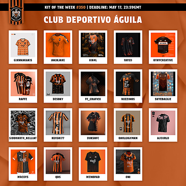 KOTW350 - VOTING - CD ÁGUILA