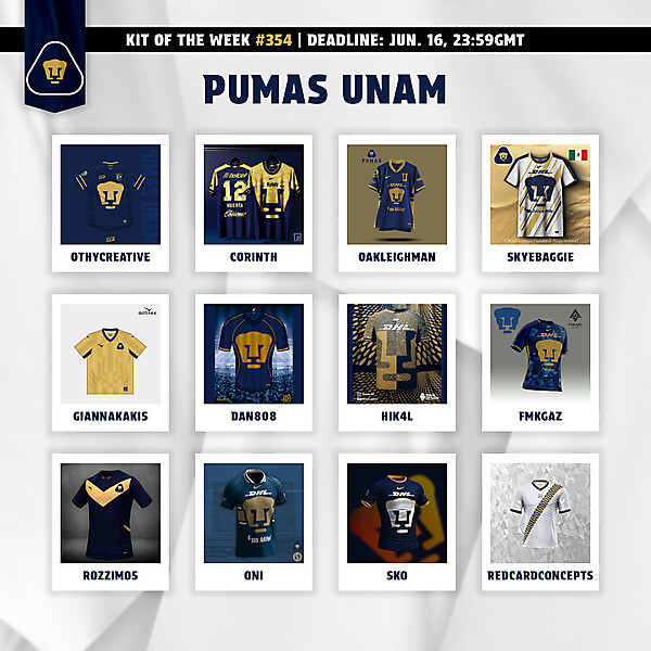 KOTW354 - VOTING - PUMAS UNAM