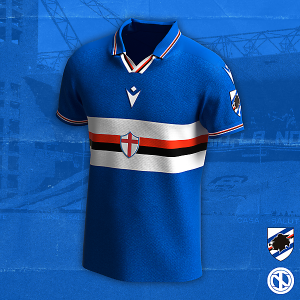 UC Sampdoria | Home Kit Concept