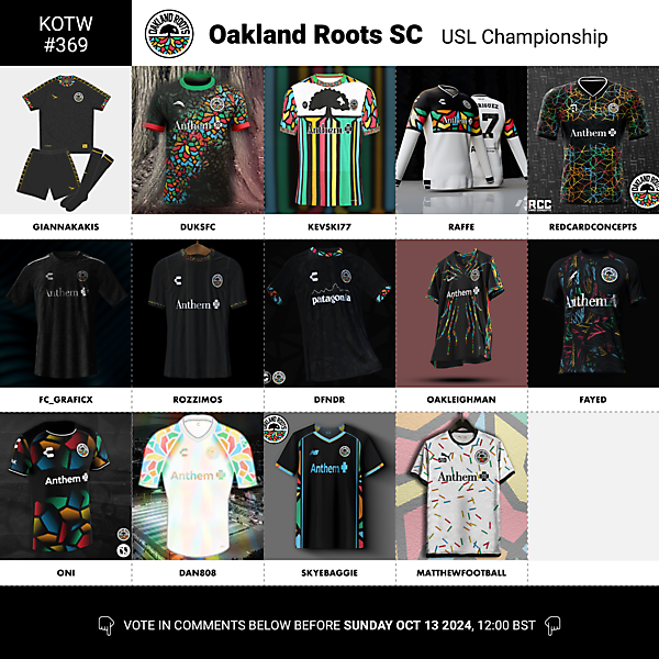 KOTW369 - VOTING - OAKLAND ROOTS SC