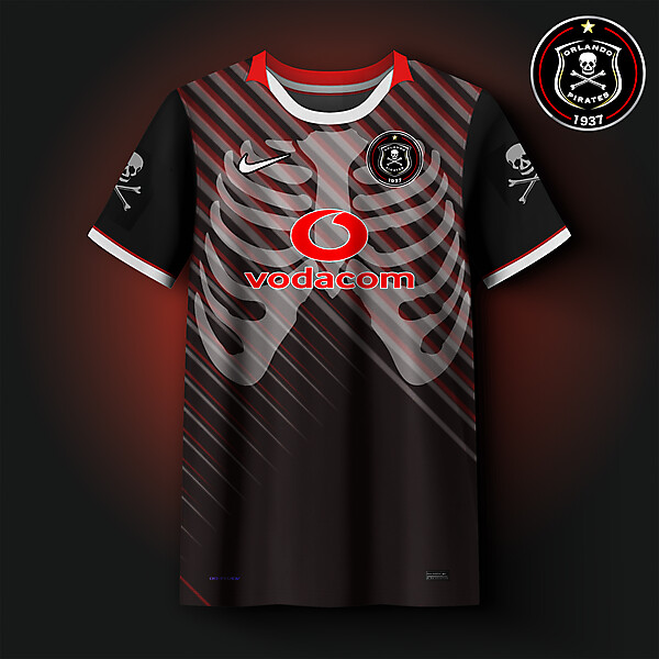 Orlando Pirates pre-match concept shirt