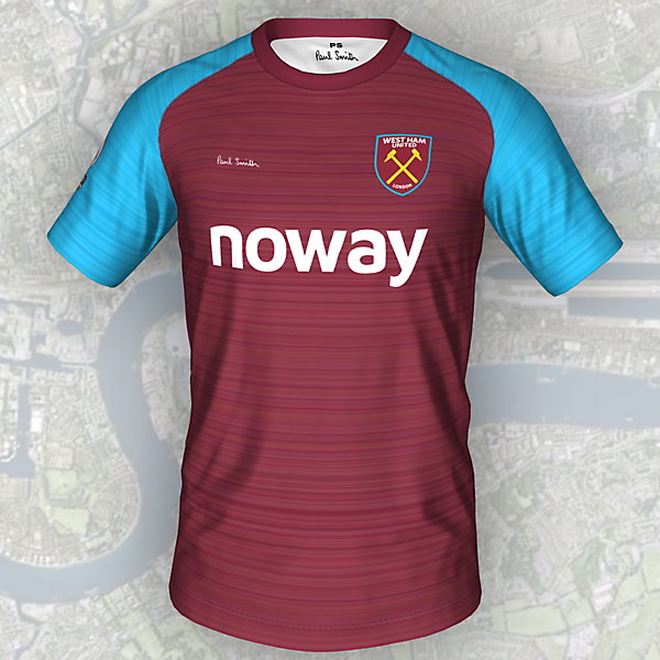 West Ham x Paul Smith - fashion meets football