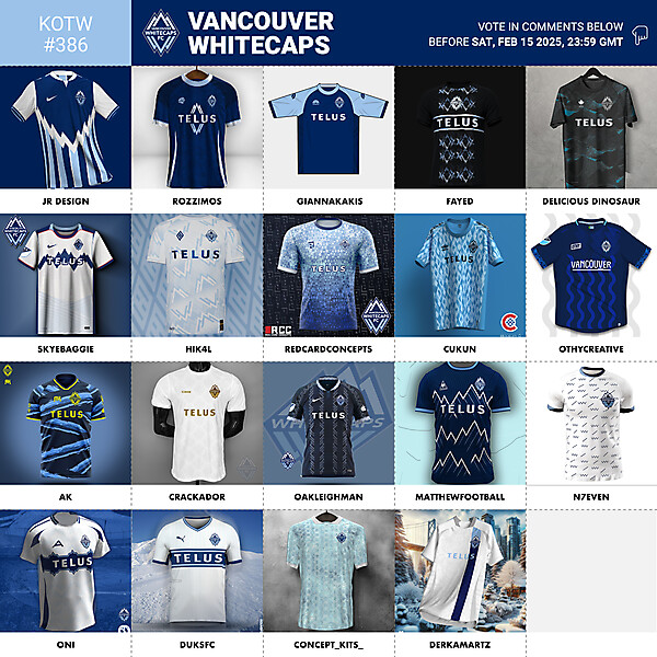 KOTW 386 - VOTING - VANCOUVER WHITECAPS