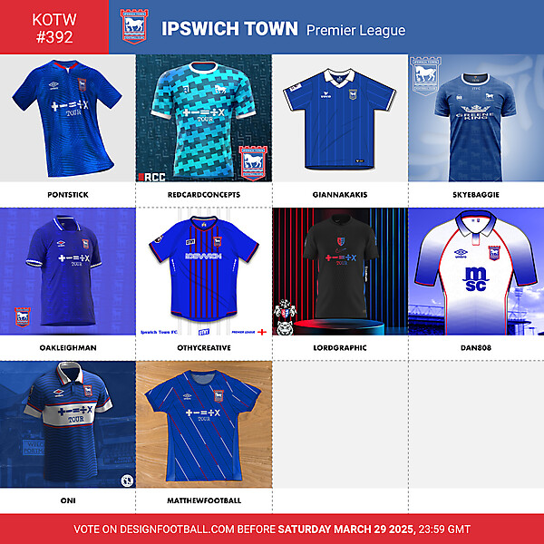 KOTW 392 - VOTING - IPSWICH TOWN