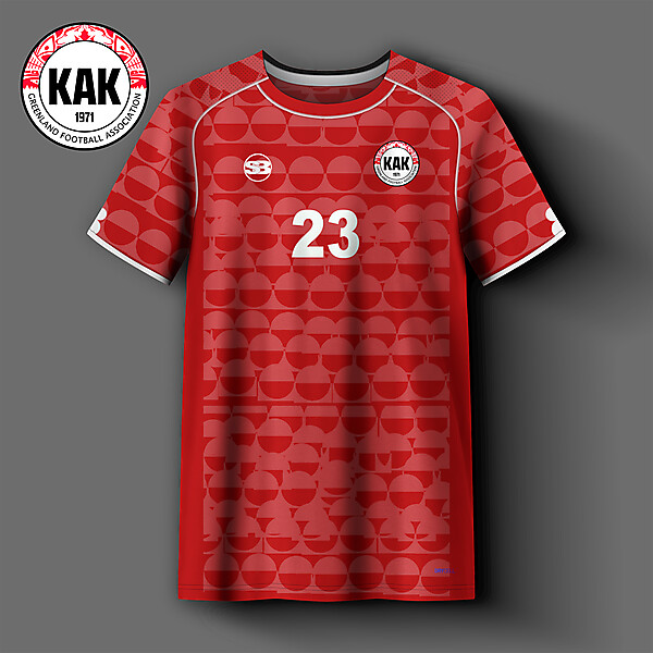 Greenland Home shirt concept