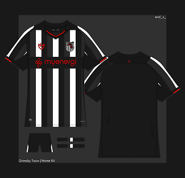 Grimsby Town Home Kit