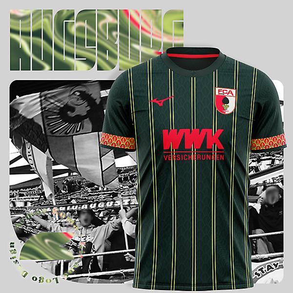 FC Augsburg x Mizuno Away kit Concept