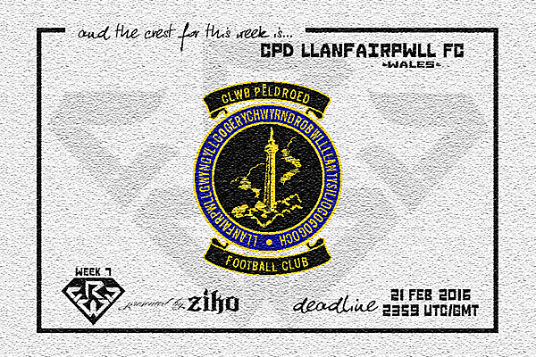CRCW - WEEK 7: CPD Llanfairpwll FC