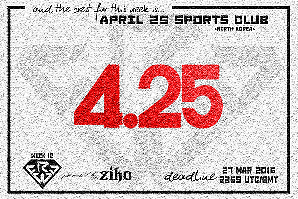 CRCW - WEEK 12: 4.25