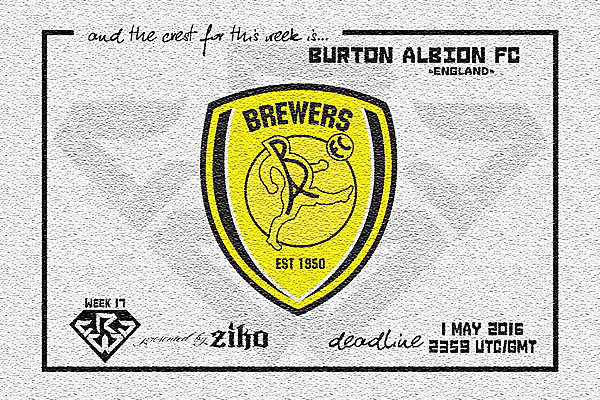 CRCW - WEEK 17: Burton Albion FC