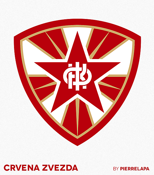 FK Crvena Zvezda - Red Star Belgrade - redesign - 