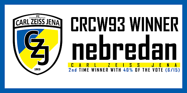 CRCW93 - WINNER