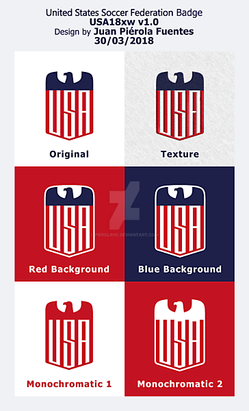USA badge variations