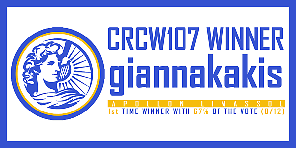 CRCW107 - WINNER