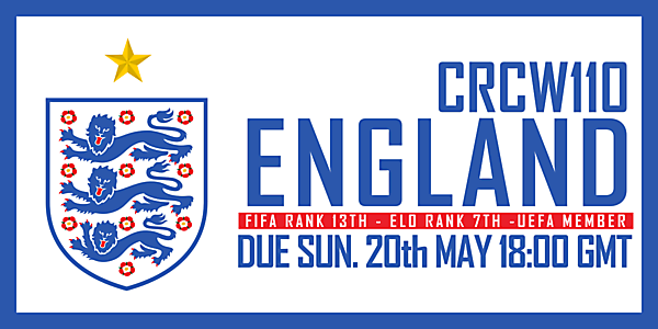 CRCW110 - ENGLAND