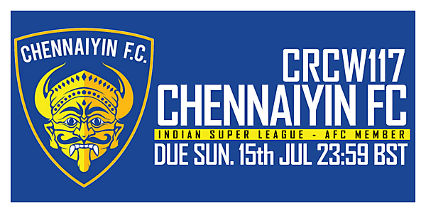 CRCW117 - CHENNAIYIN FC