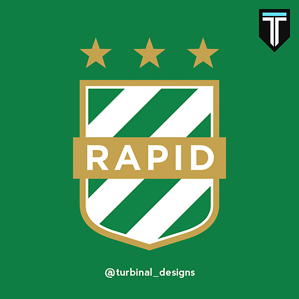 SK Rapid Wien Crest Redesign