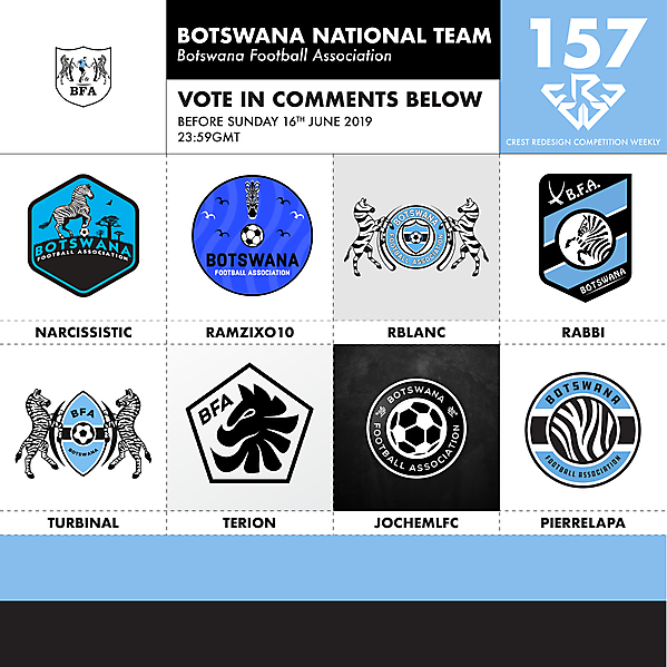 CRCW 157 BOTSWANA FA VOTING