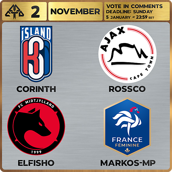 CROTM 2 VOTING - NOVEMBER