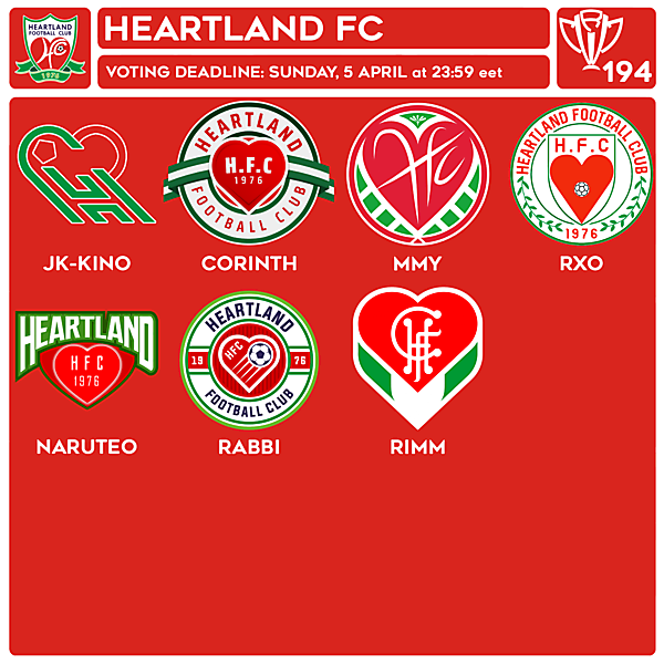 CRCW 194 VOTING - HEARTLAND FC
