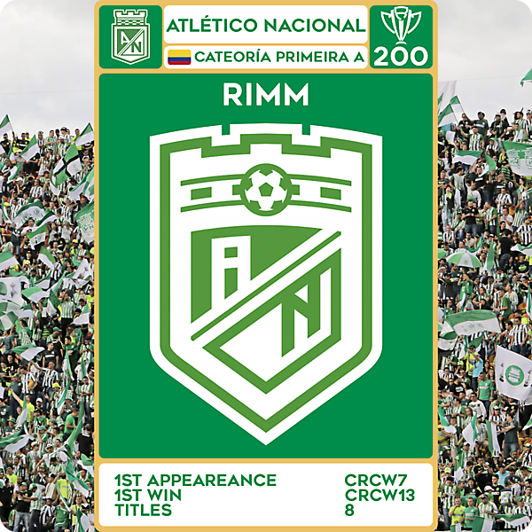CRCW 200 - SPECIAL EDITION - ATLÉTICO NACIONAL - RIMM