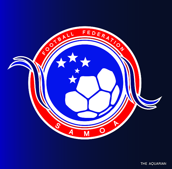 Football Federation Samoa Official Crest Redesign 2021