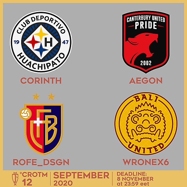 CROTM 12 VOTING - SEPTEMBER