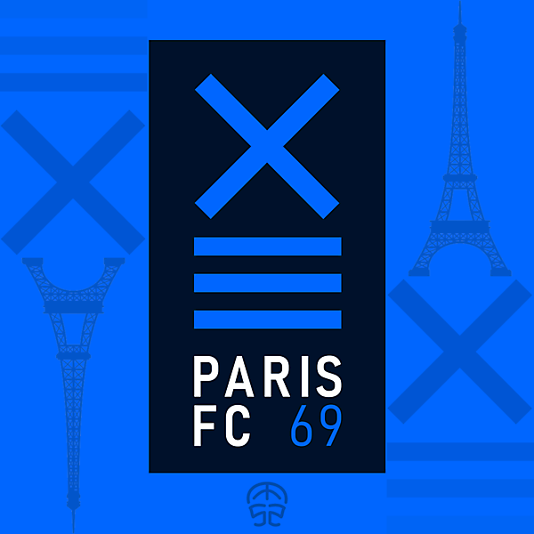 PARIS FC CREST REDESIGN