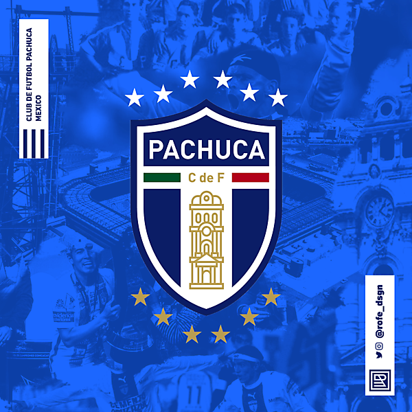 Club de Fútbol Pachuca | Rebranding By @rofe_dsgn