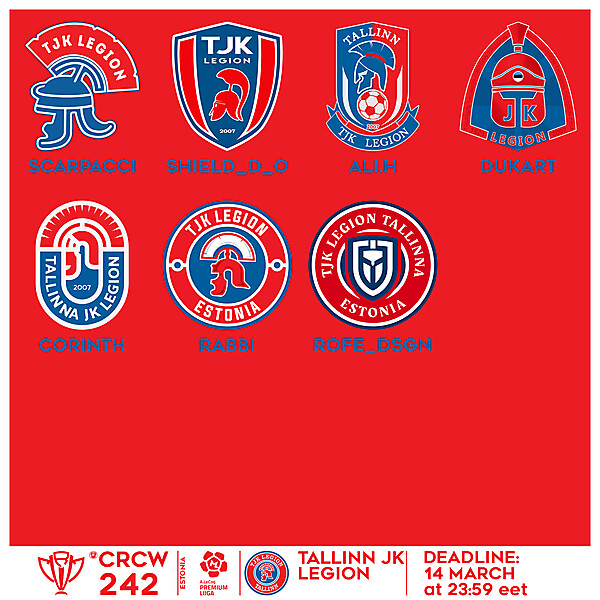 CRCW 242 VOTING - TALLINN JK LEGION