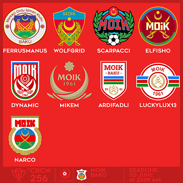 CRCW 256 - VOTING - MOIK BAKU