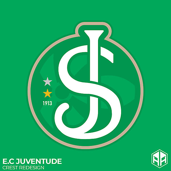 E.C Juventude crest redesign