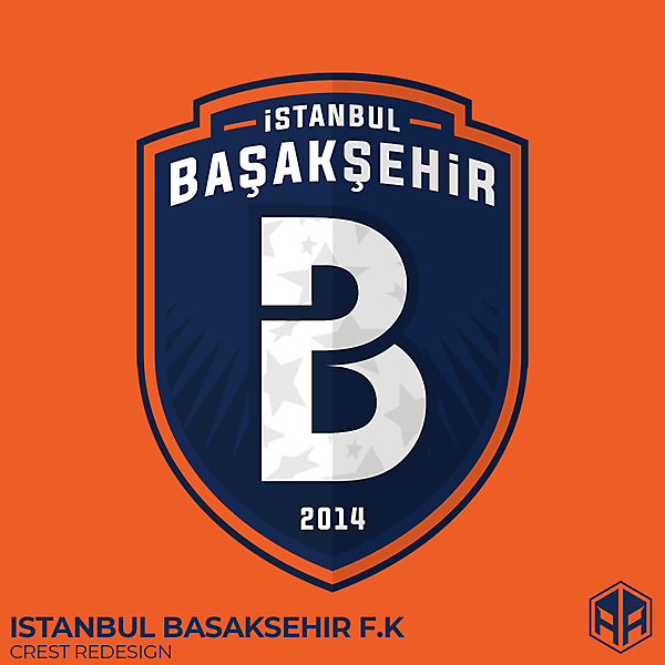 İstanbul Başakşehir F.K crest redesign