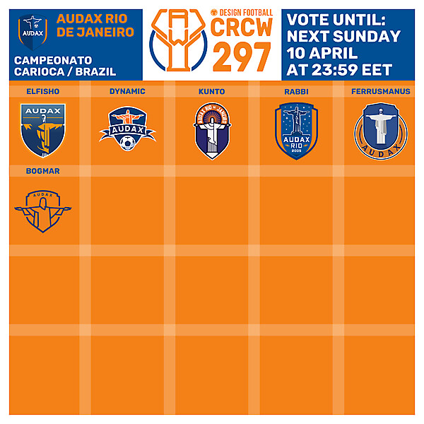 CRCW 297 - VOTING PHASE - AUDAX RIO DE JANEIRO