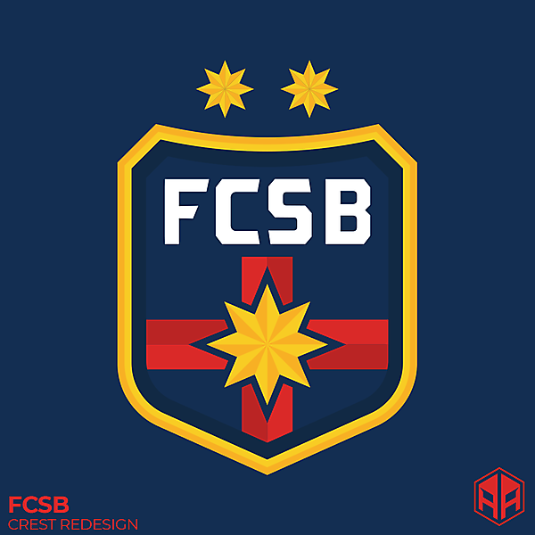 FCSB crest redesign