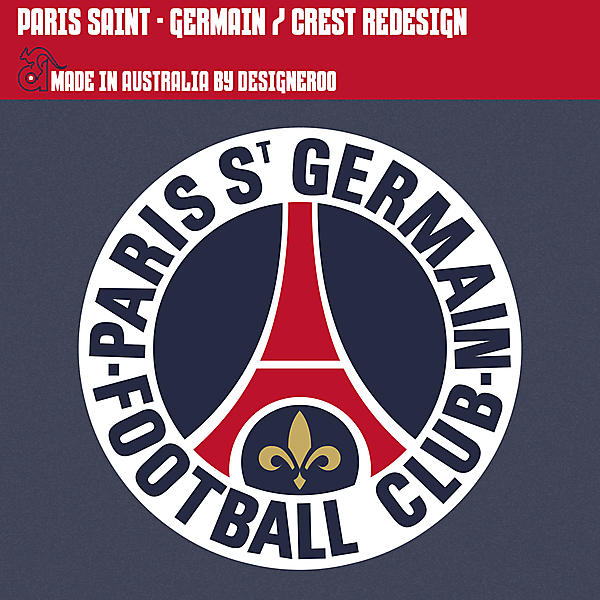 Paris St. Germain / Crest Redesign