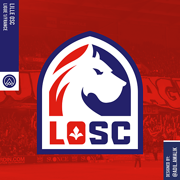 Lille OSC crest redesign