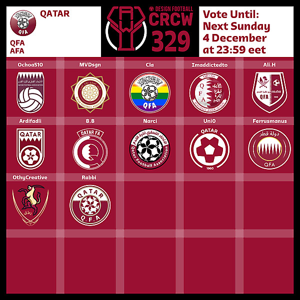 CRCW 329 - VOTING PHASE - QATAR